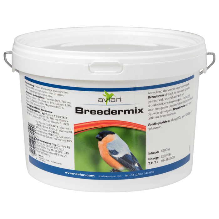Avian – Breedermix Aves - Avian Витамини Минерали - Хранителни Добавки Развъждане и Плодовитост Всички продукти